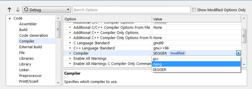 select compiler