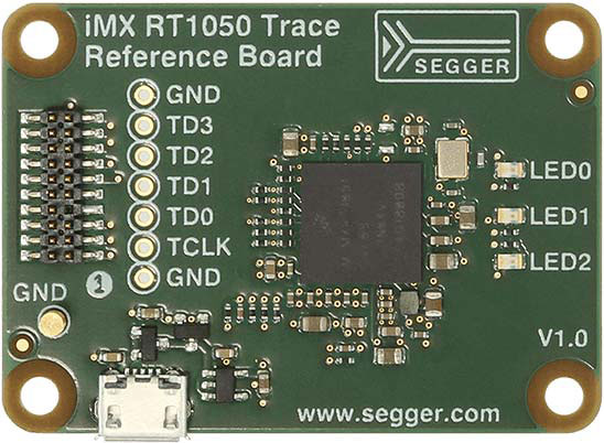 iMXRT1050トレース用評価ボード